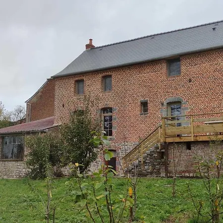 Authentique Avec Terrasse Et Parc Dans Le Parc Naturel Avesnois - Fr-1-510-224